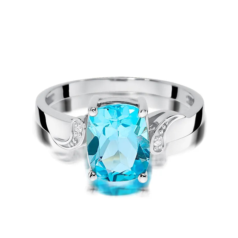 zlatý prsteň s 2,40 ct topásom a 0,01 ct diamantmi w0400-tob-01