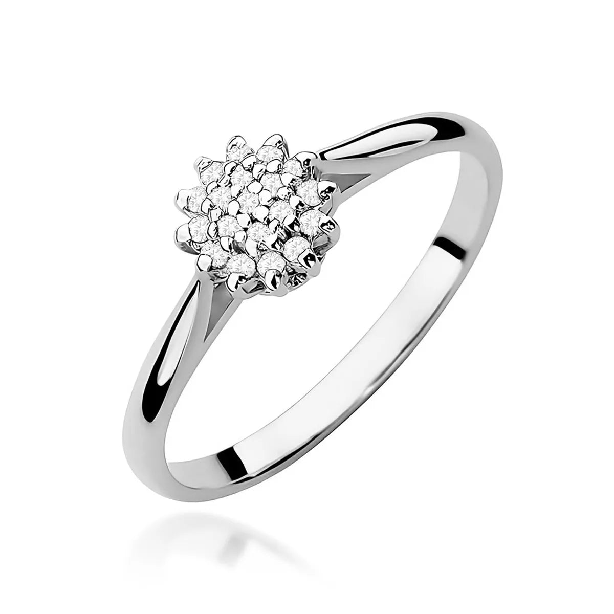 zlatý prsteň s diamantmi 0,095 ct w0401-diw-01
