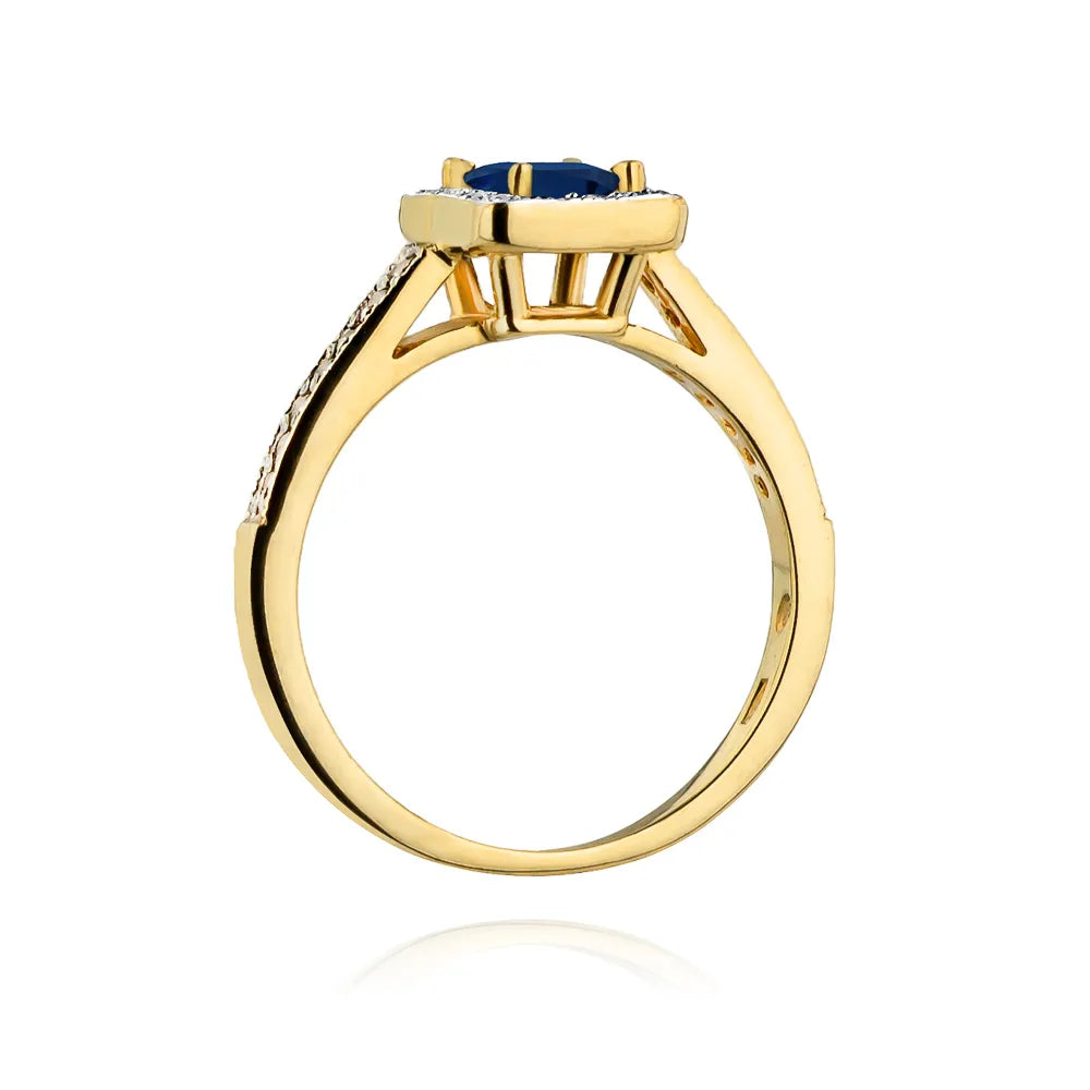 zlatý prsteň so zafírom 0,60 ct a diamantmi 0,19 ct w0403-sab-01