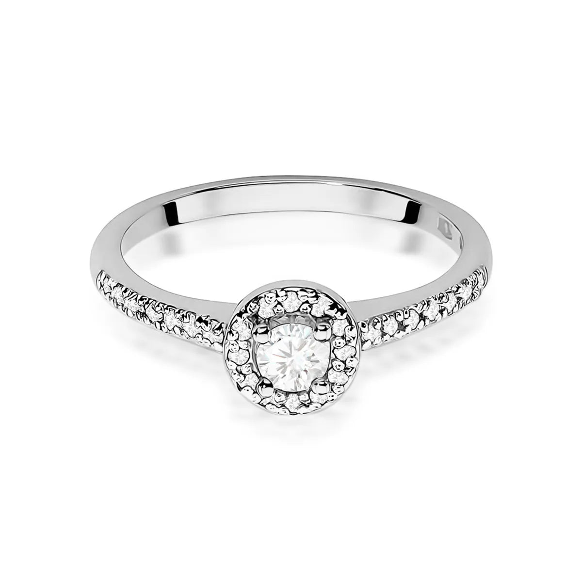 zlatý prsteň s diamantmi 0,15 ct a 0,13 ct w0406-diw-01