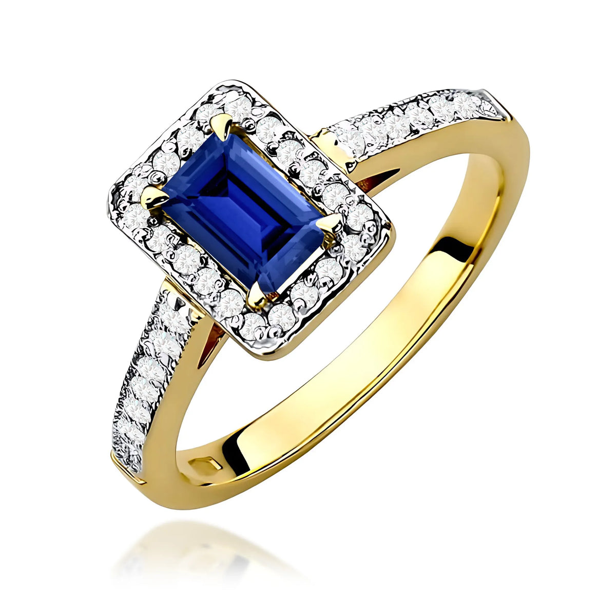 zlatý prsteň s 0,60 ct zafírom a 0,22 ct diamantmi w0422-sab-01