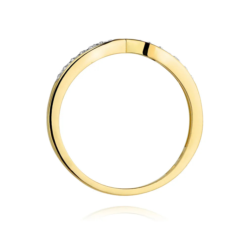 zlatý prsteň s diamantmi 0,096 ct w0425-diw-01