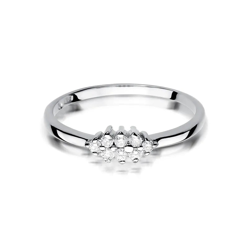zlatý prsteň s diamantmi 0,116 ct w0427-diw-01