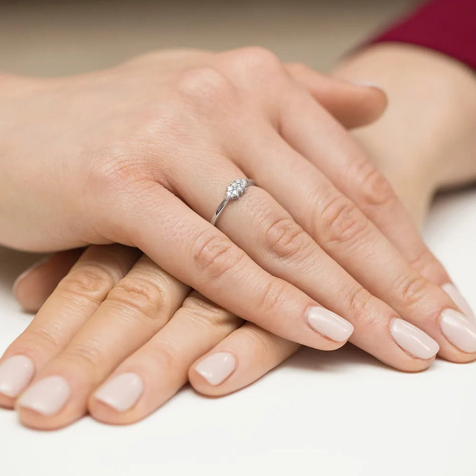 zlatý prsteň s diamantmi 0,116 ct w0427-diw-01