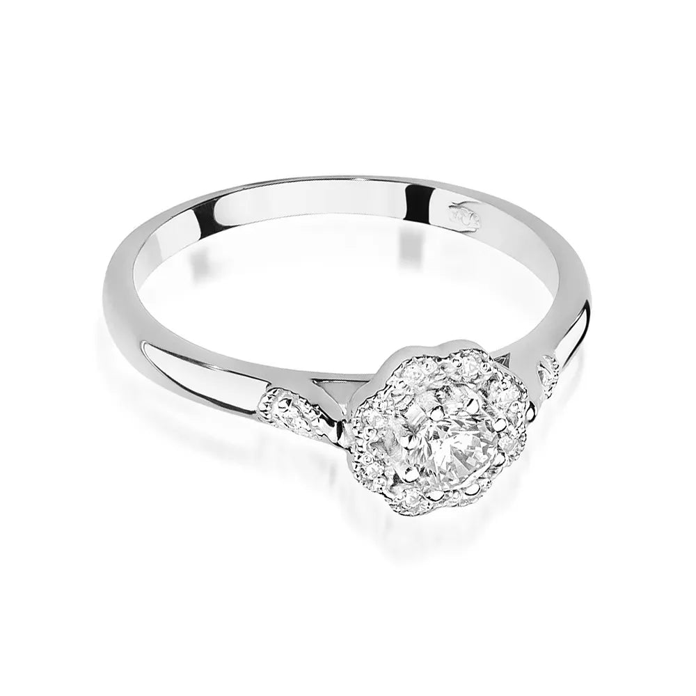 zlatý prsteň s diamantmi 0,23 ct a 0,05 ct w0434-diw-01
