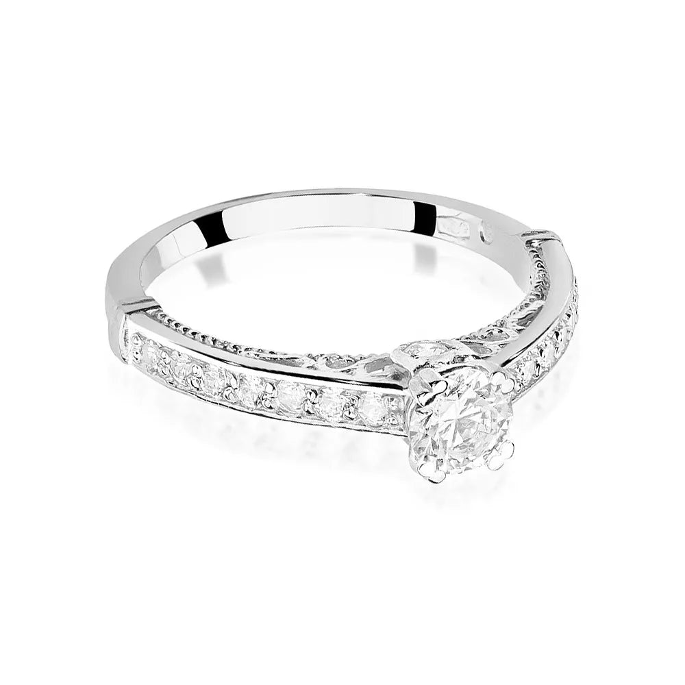 zlatý prsteň s diamantmi 0,30 ct a 0,263 ct w0439-diw-01