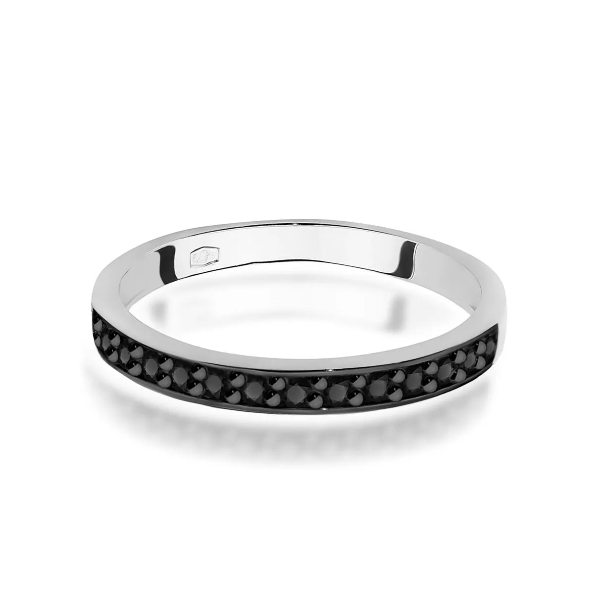 zlatý prsteň s 0,20 ct čiernymi diamantmi w0446-dib-02