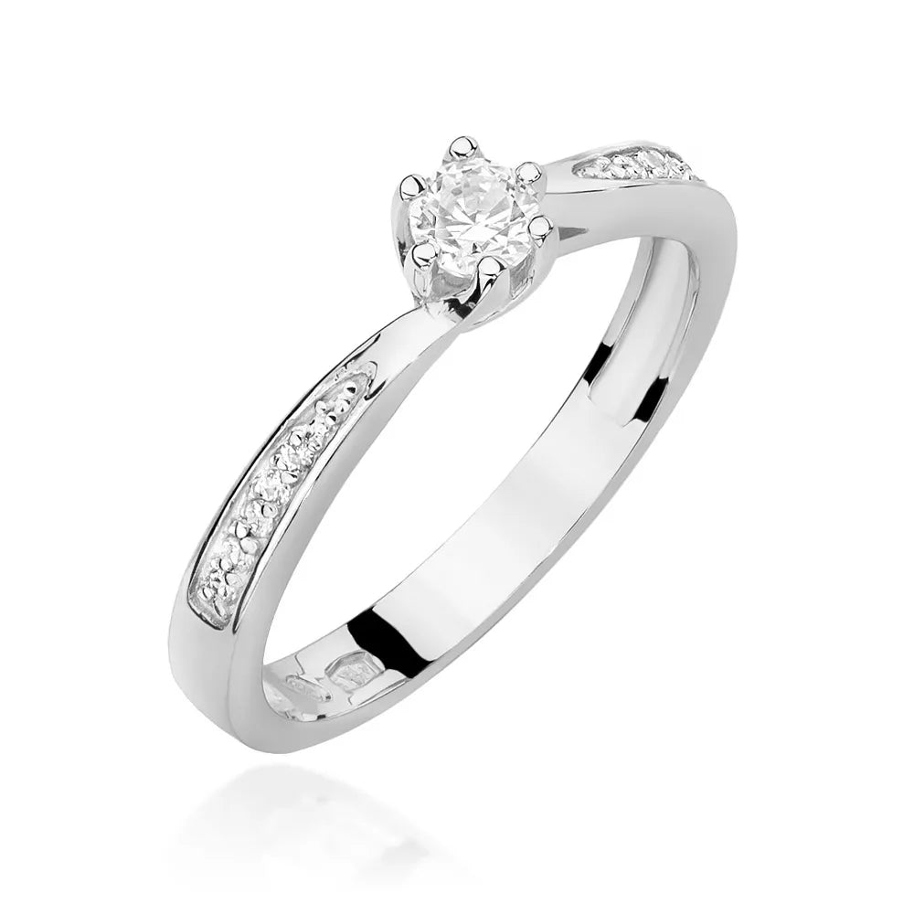 zlatý prsteň s diamantmi 0,15 ct a 0,05 ct w0453-diw-01
