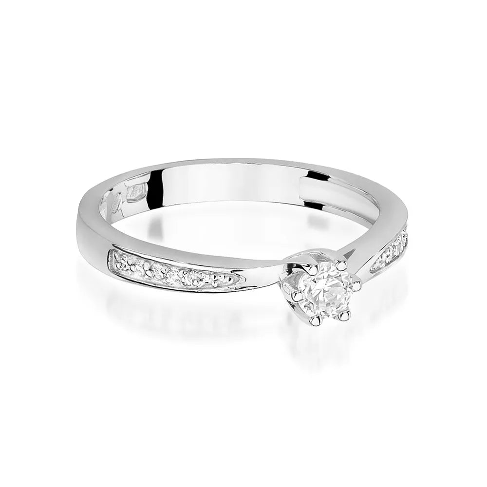 zlatý prsteň s diamantmi 0,15 ct a 0,05 ct w0453-diw-01