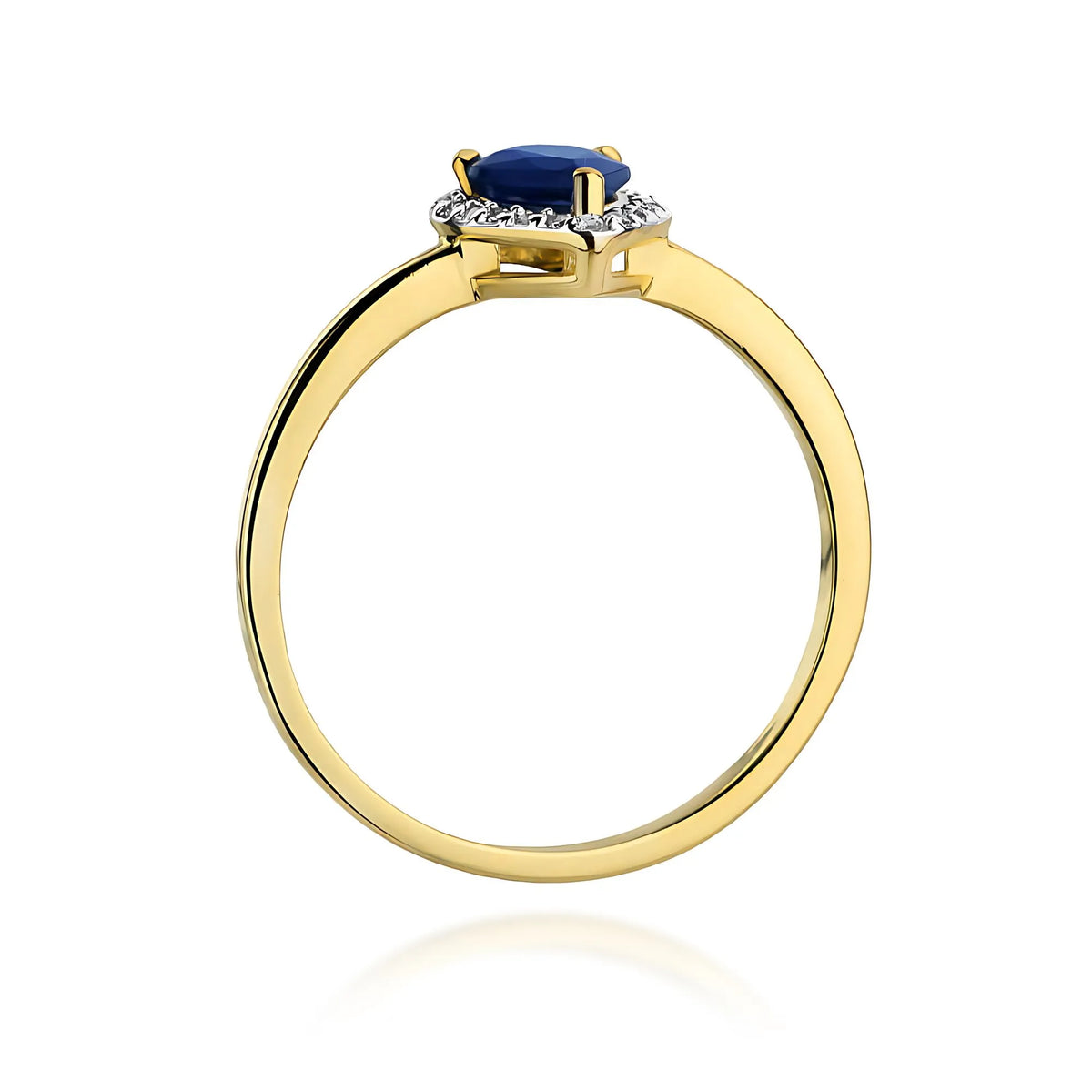 zlatý prsteň so zafírom 0,60 ct a diamantmi 0,105 ct w0455-sab-01