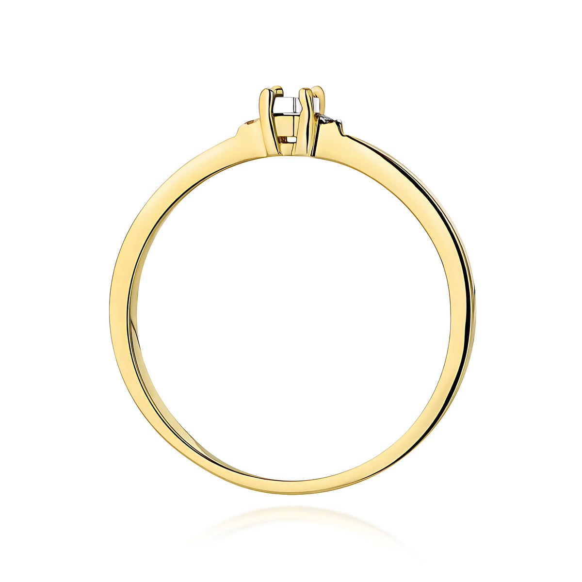 zlatý prsteň s diamantmi 0,02 ct w0464-diw-02