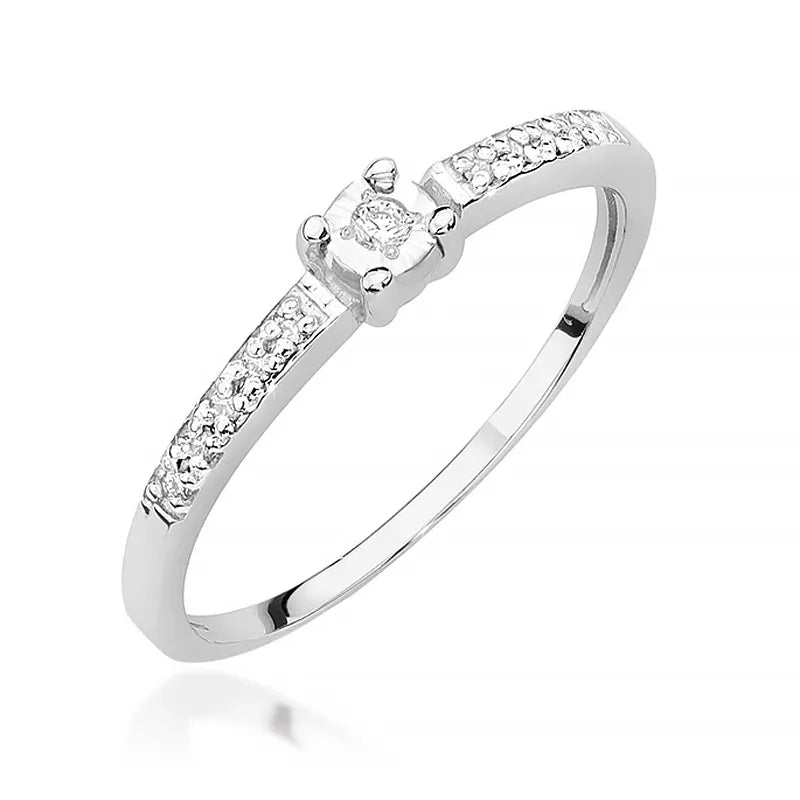 zlatý prsteň s diamantmi 0,02 ct a 0,05 ct w0467-diw-01