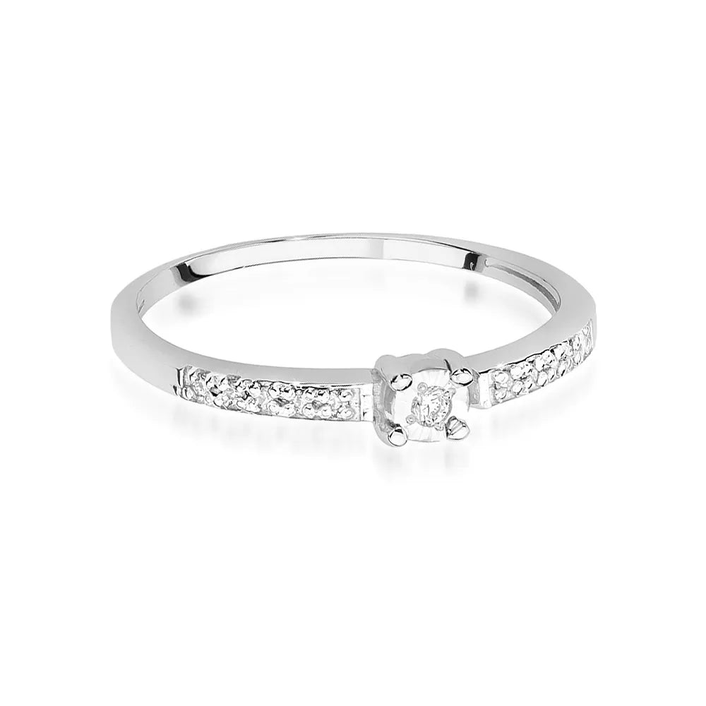 zlatý prsteň s diamantmi 0,02 ct a 0,05 ct w0467-diw-01