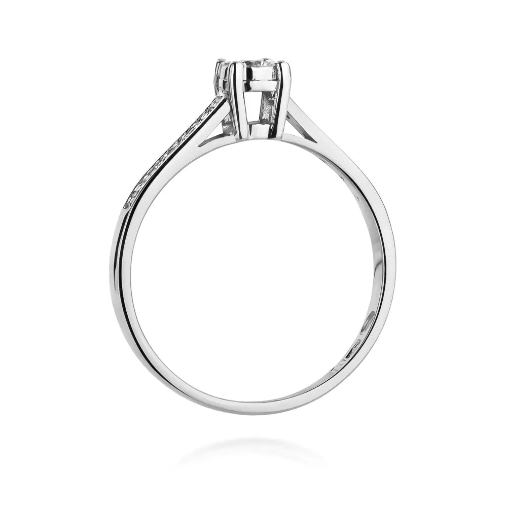 zlatý prsteň s diamantmi 0,08 ct a 0,05 ct w0474-diw-01
