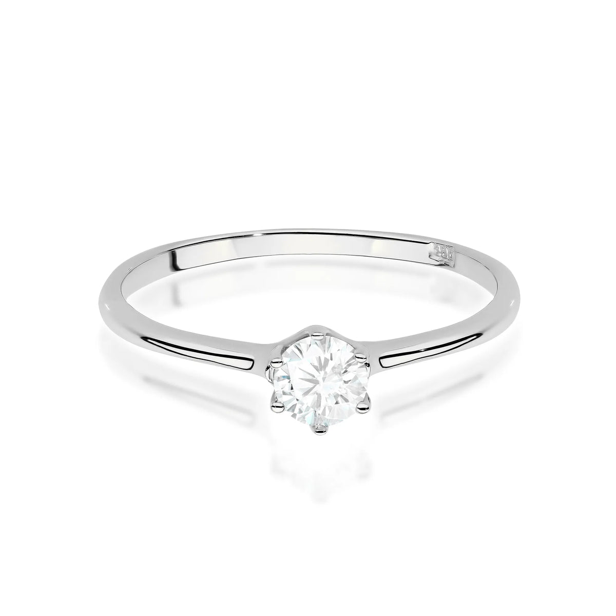 zlatý prsteň s 0,25 ct a 0,01 ct laboratórnymi diamantmi w0499-ldw-03