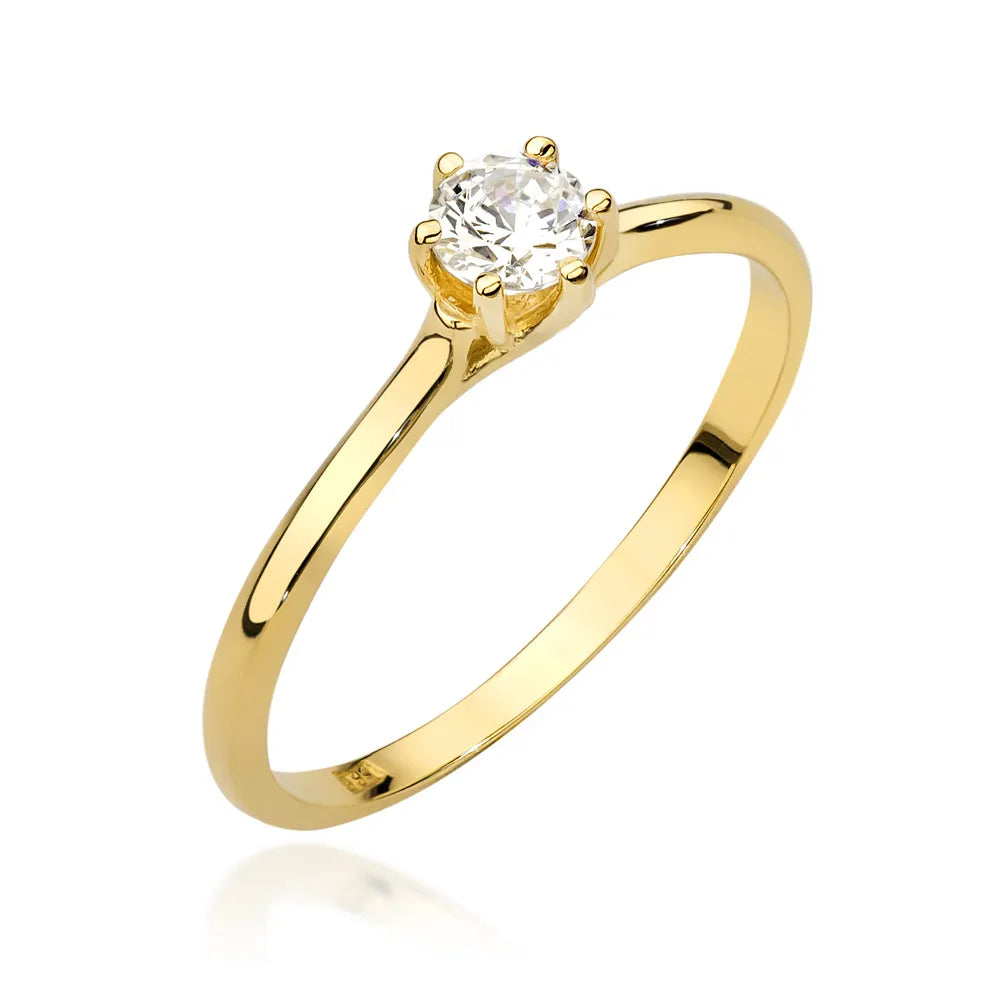 zlatý prsteň s diamantmi 0,25 ct a 0,01 ct w0499-diw-03