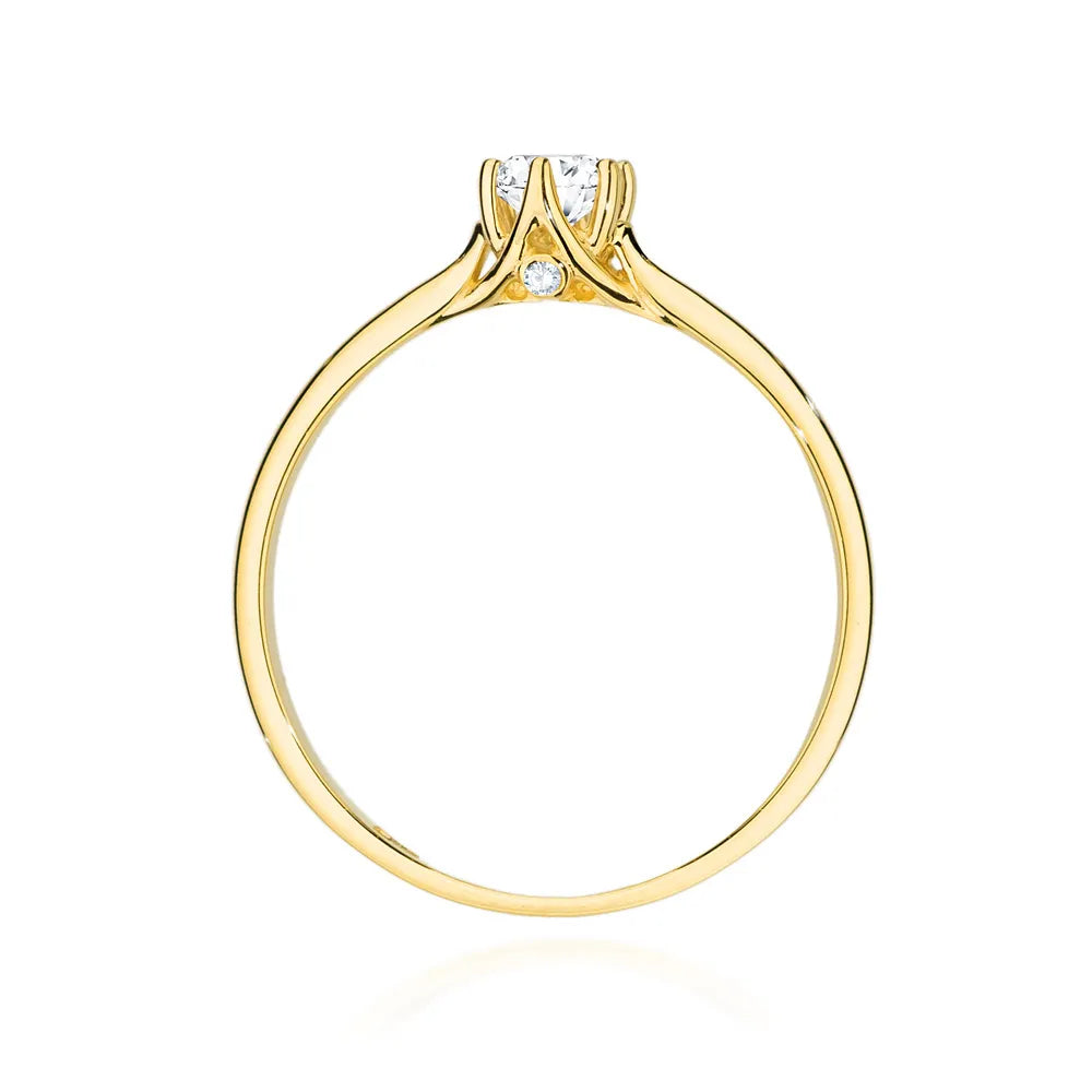 zlatý prsteň s diamantmi 0,25 ct a 0,01 ct w0499-diw-03