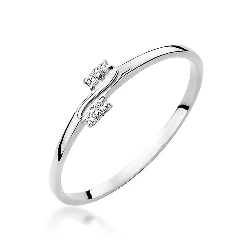 zlatý prsteň s diamantmi 0,034 ct w0505-diw-01