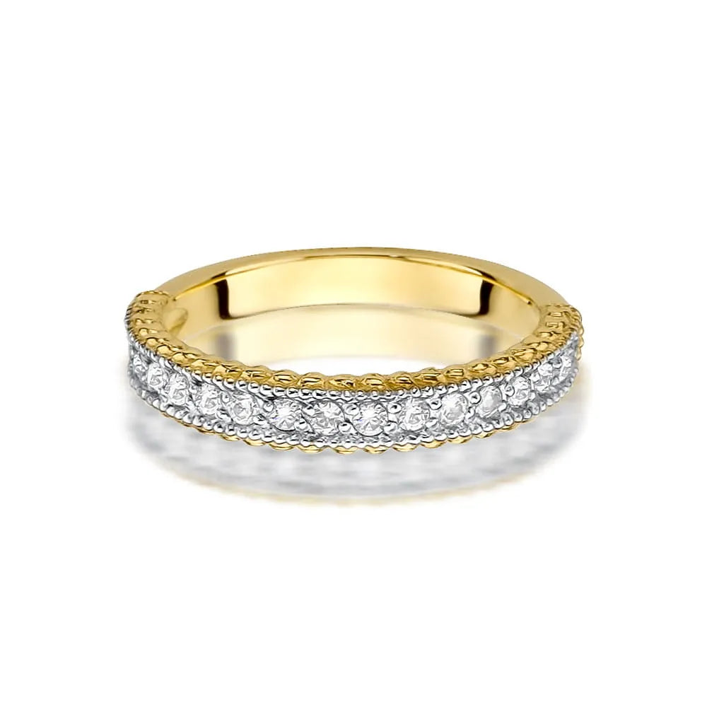 zlatý prsteň so 0,247 ct diamantmi w0507-diw-01