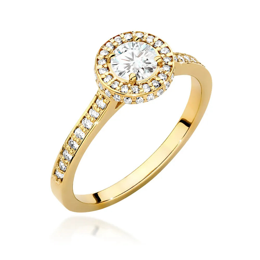 zlatý prsteň s 0,50 ct a 0,368 ct laboratórnymi diamantmi w0508-ldw-02