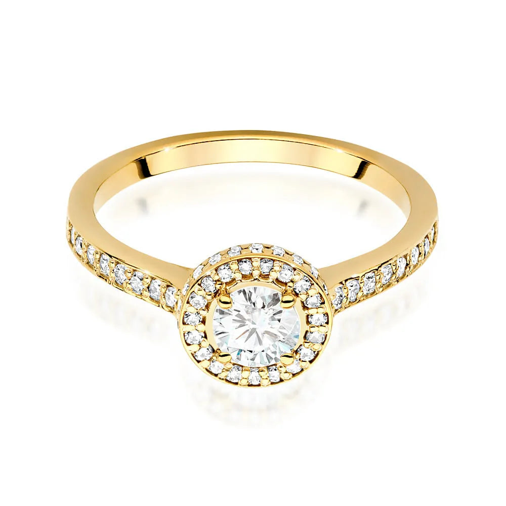 zlatý prsteň s 0,50 ct a 0,368 ct laboratórnymi diamantmi w0508-ldw-02