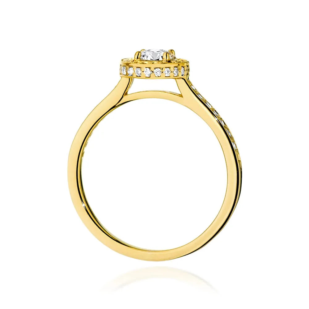 zlatý prsteň s 0,50 ct a 0,368 ct laboratórnymi diamantmi w0508-ldw-02