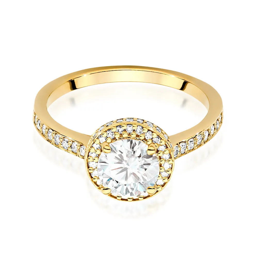 zlatý prsteň s 1,00 ct a 0,383 ct laboratórnymi diamantmi w0508-ldw-04