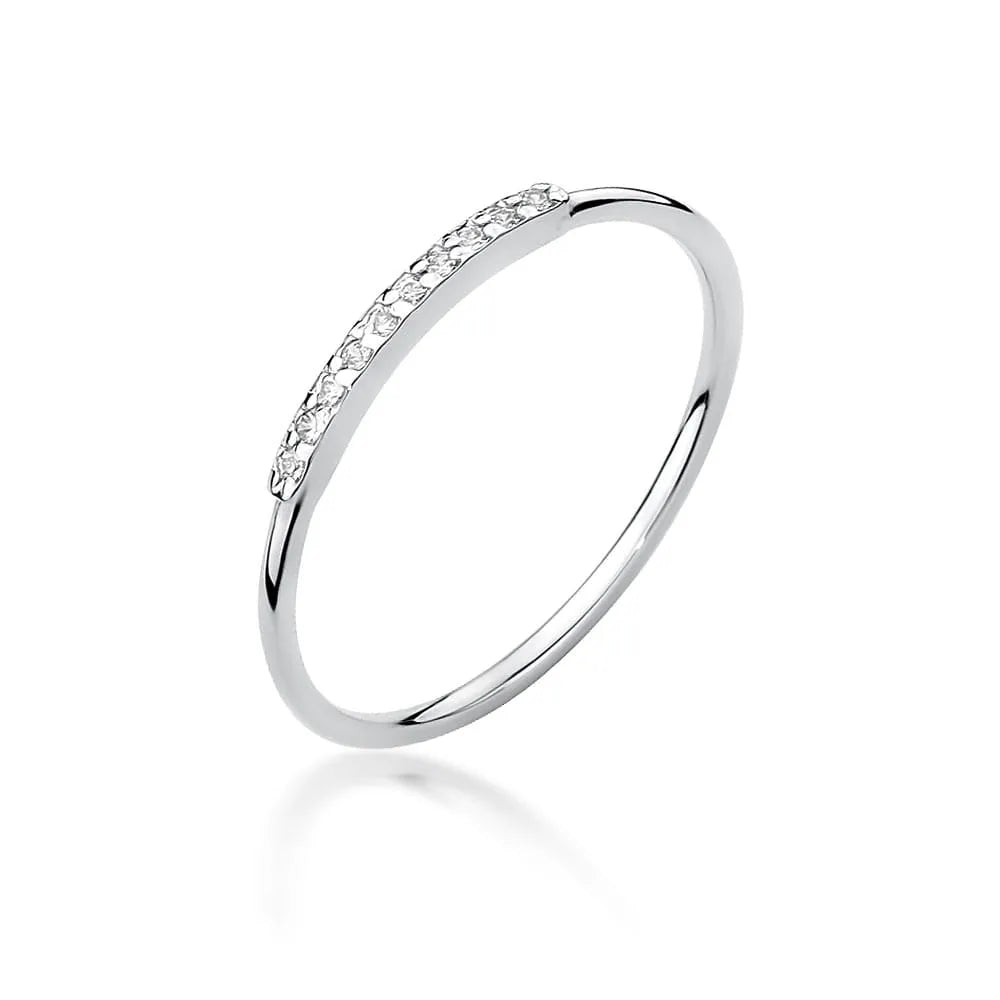zlatý prsteň s diamantmi 0,05 ct w0509-diw-01