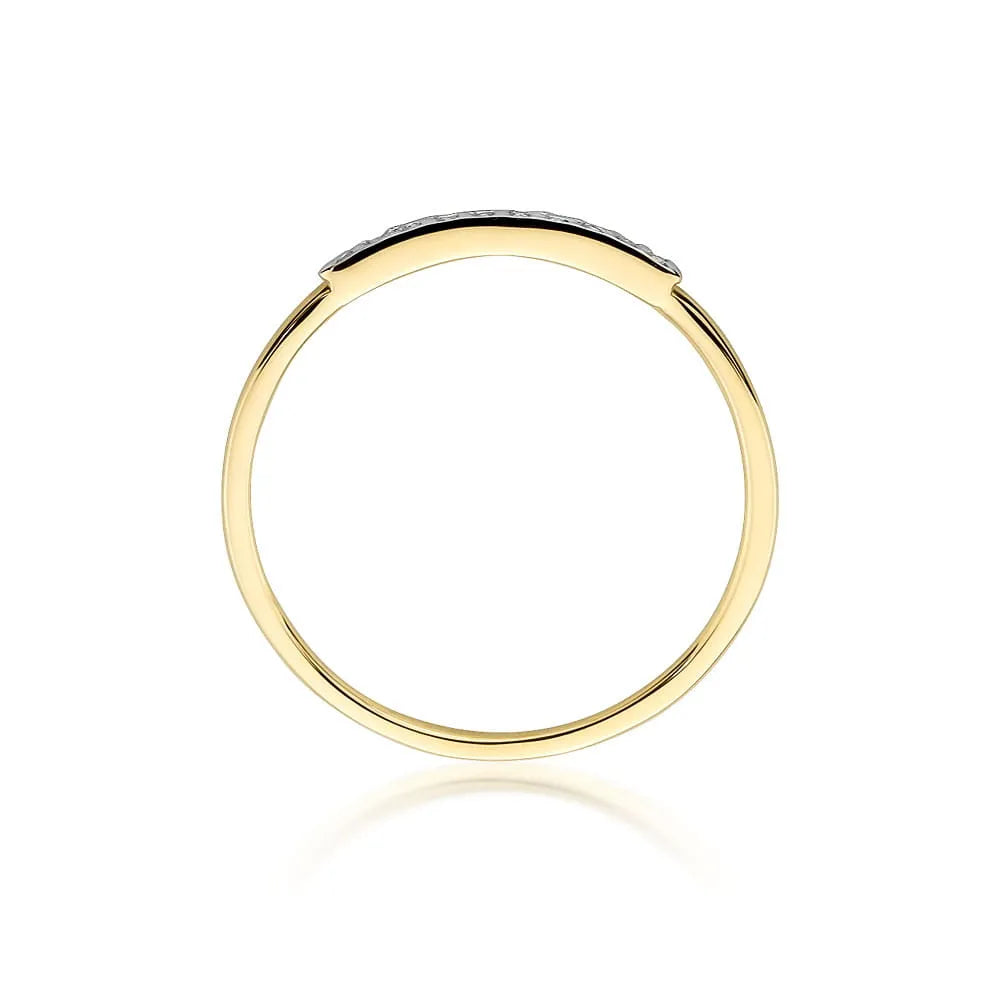 zlatý prsteň s diamantmi 0,05 ct w0509-diw-01