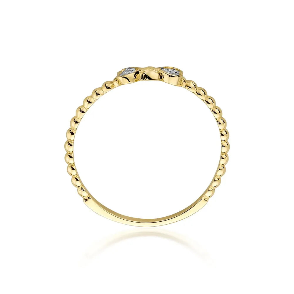 zlatý prsteň s diamantmi 0,03 ct w0523-diw-01