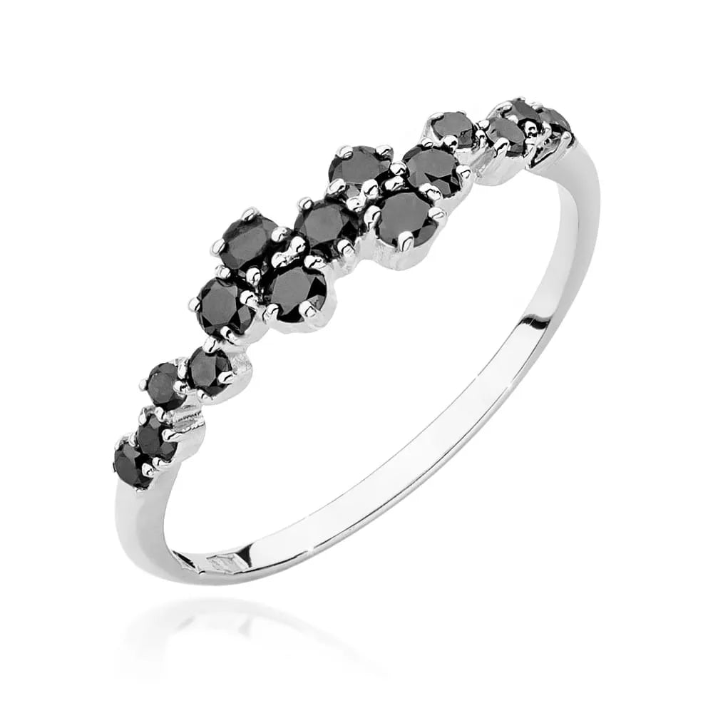 zlatý prsteň s 0,326 ct čiernymi diamantmi w0528-dib-01