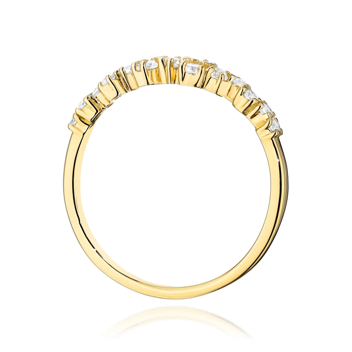 zlatý prsteň so 0,326 ct diamantmi w0528-diw-01