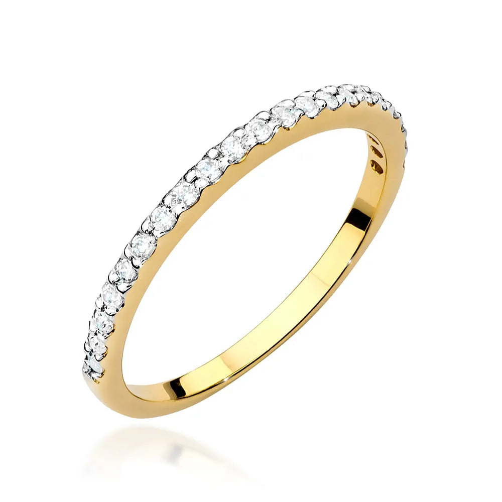 zlatý prsteň s diamantmi 0,181 ct w0531-diw-01