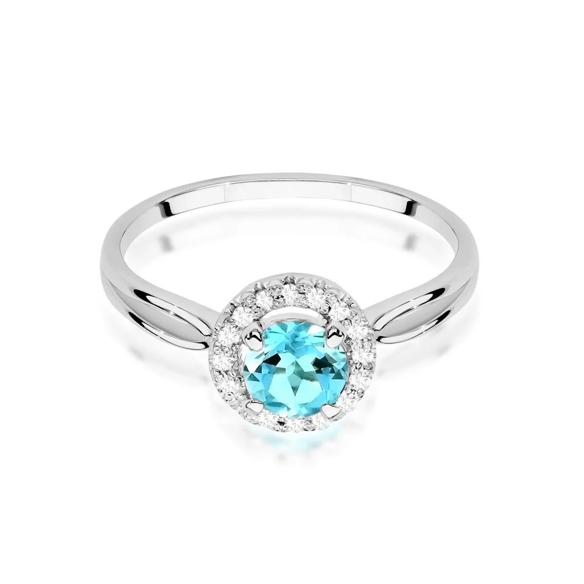 zlatý prsteň s topásom 0,80 ct a diamantmi 0,08 ct w0538-tob-01