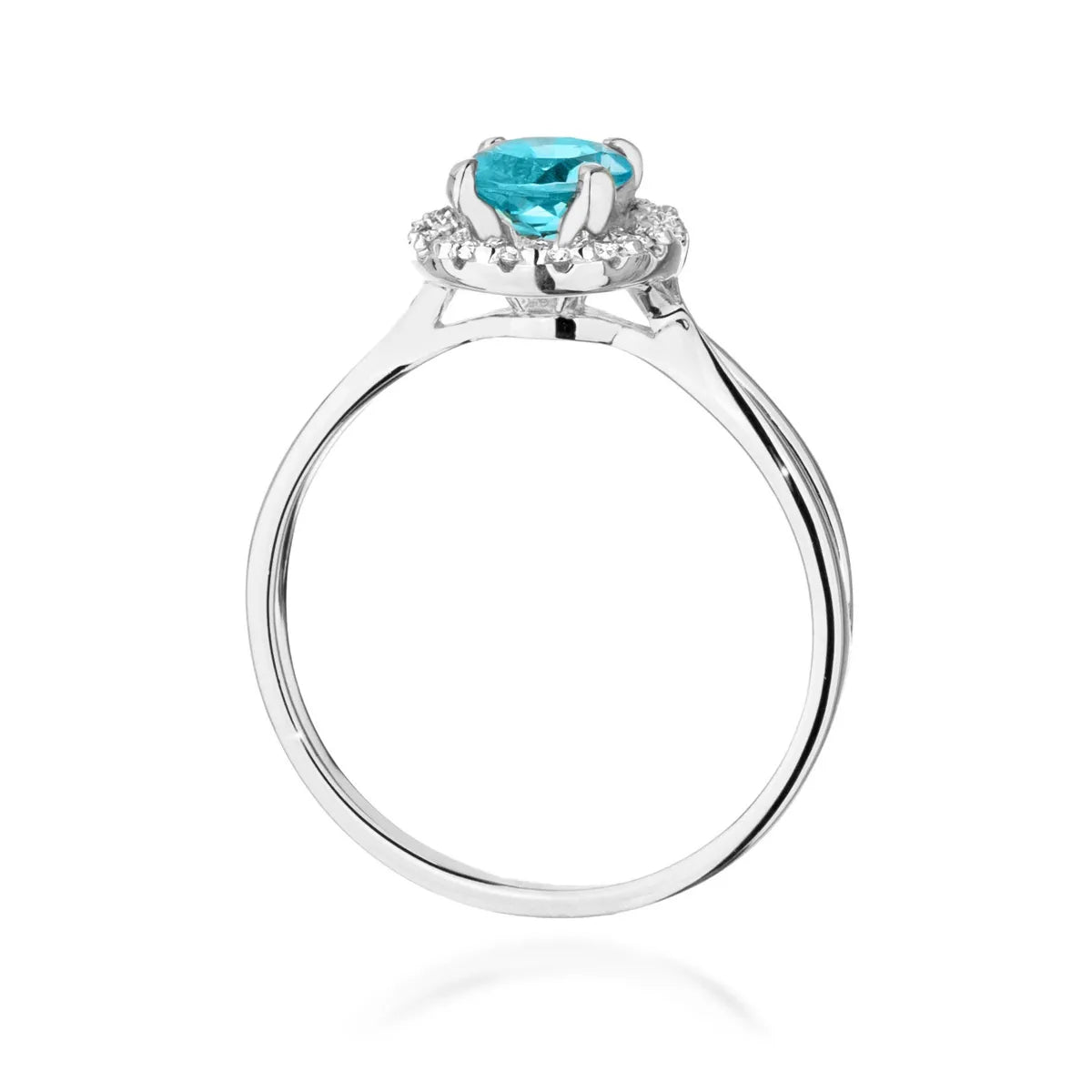 zlatý prsteň s topásom 0,80 ct a diamantmi 0,08 ct w0538-tob-01