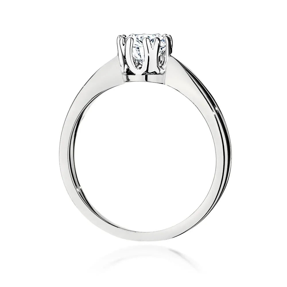 zlatý prsteň s diamantom 0,50 ct w0541-diw-02