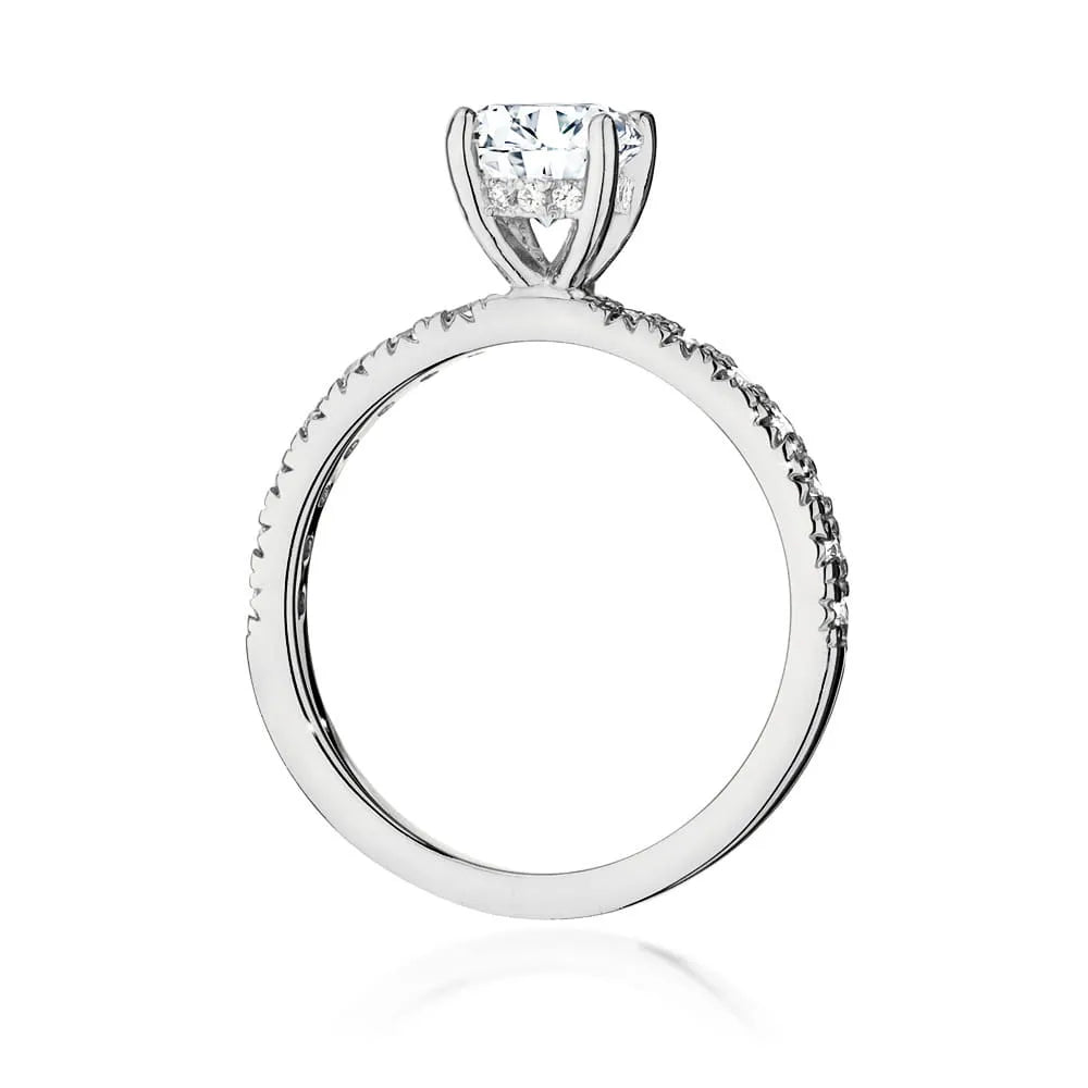 zlatý prsteň s diamantom 0,70 ct a postrannými diamantmi 0,263 ct w0546-diw-03