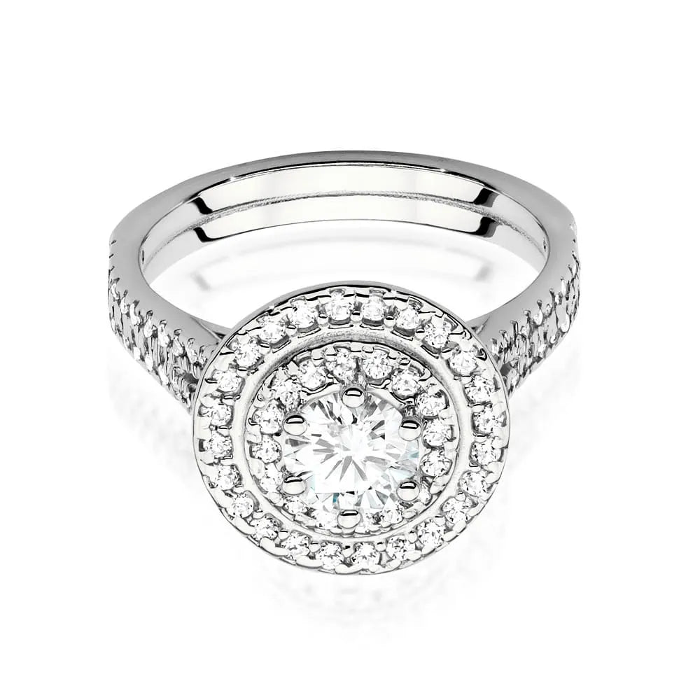zlatý prsteň s diamantom 0,50 ct a postrannými diamantmi 0,613 ct w0549-diw-02