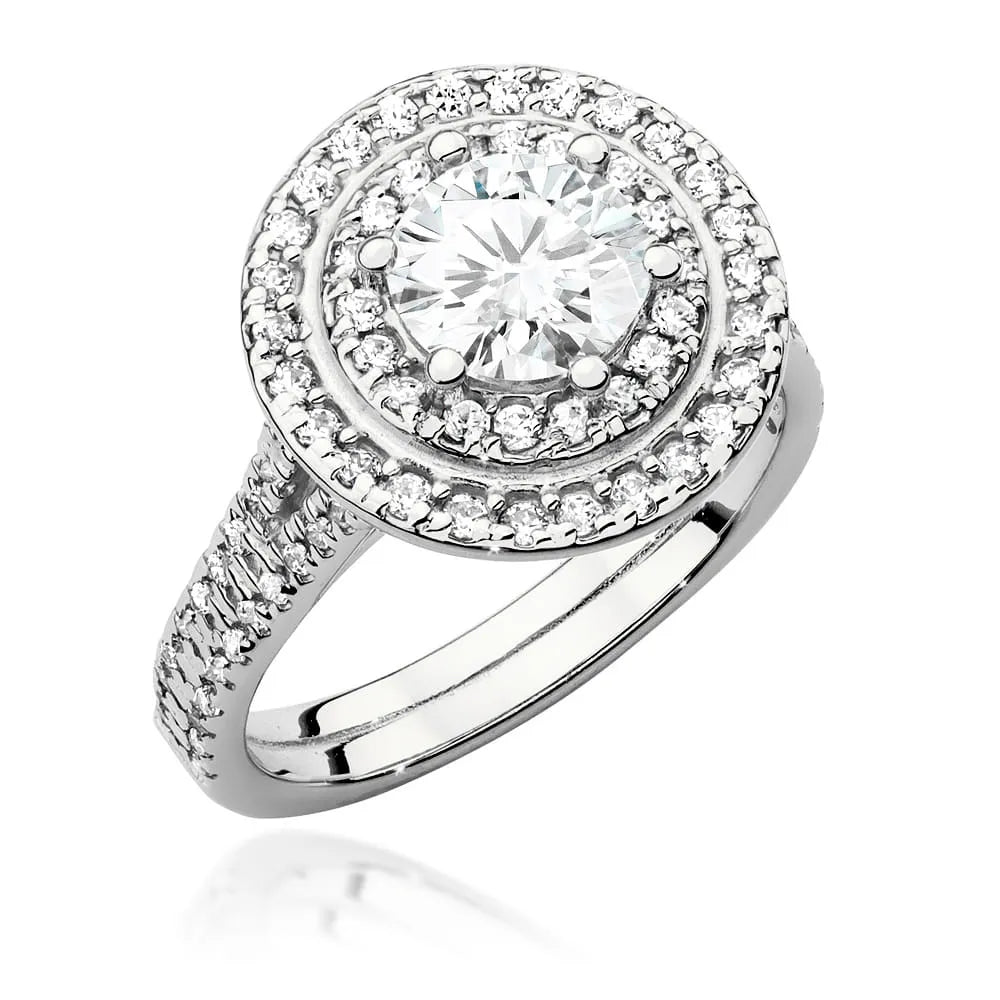 zlatý prsteň s diamantom 1,00 ct a postrannými diamantmi 0,633 ct w0549-diw-04