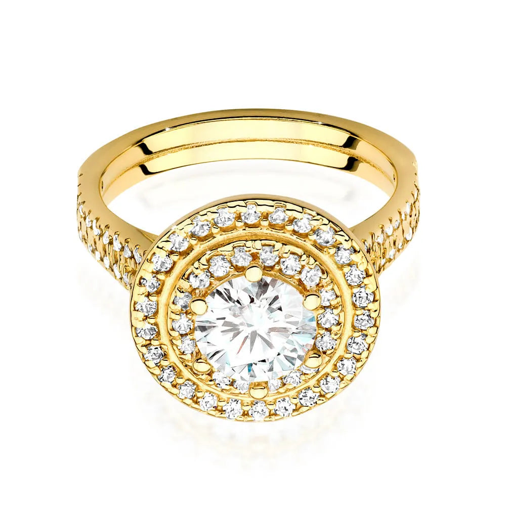 zlatý prsteň s diamantom 0,70 ct a postrannými diamantmi 0,633 ct w0549-diw-03