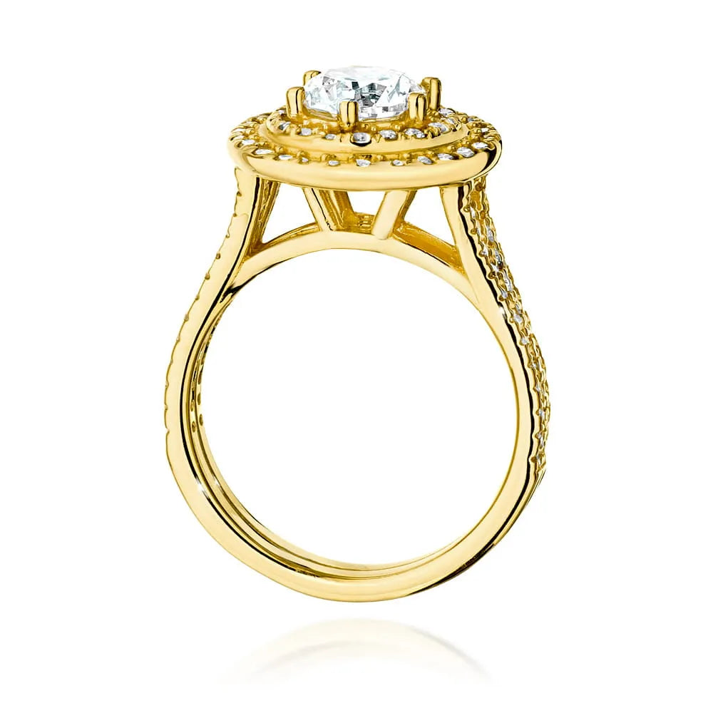 zlatý prsteň s diamantom 0,70 ct a postrannými diamantmi 0,633 ct w0549-diw-03