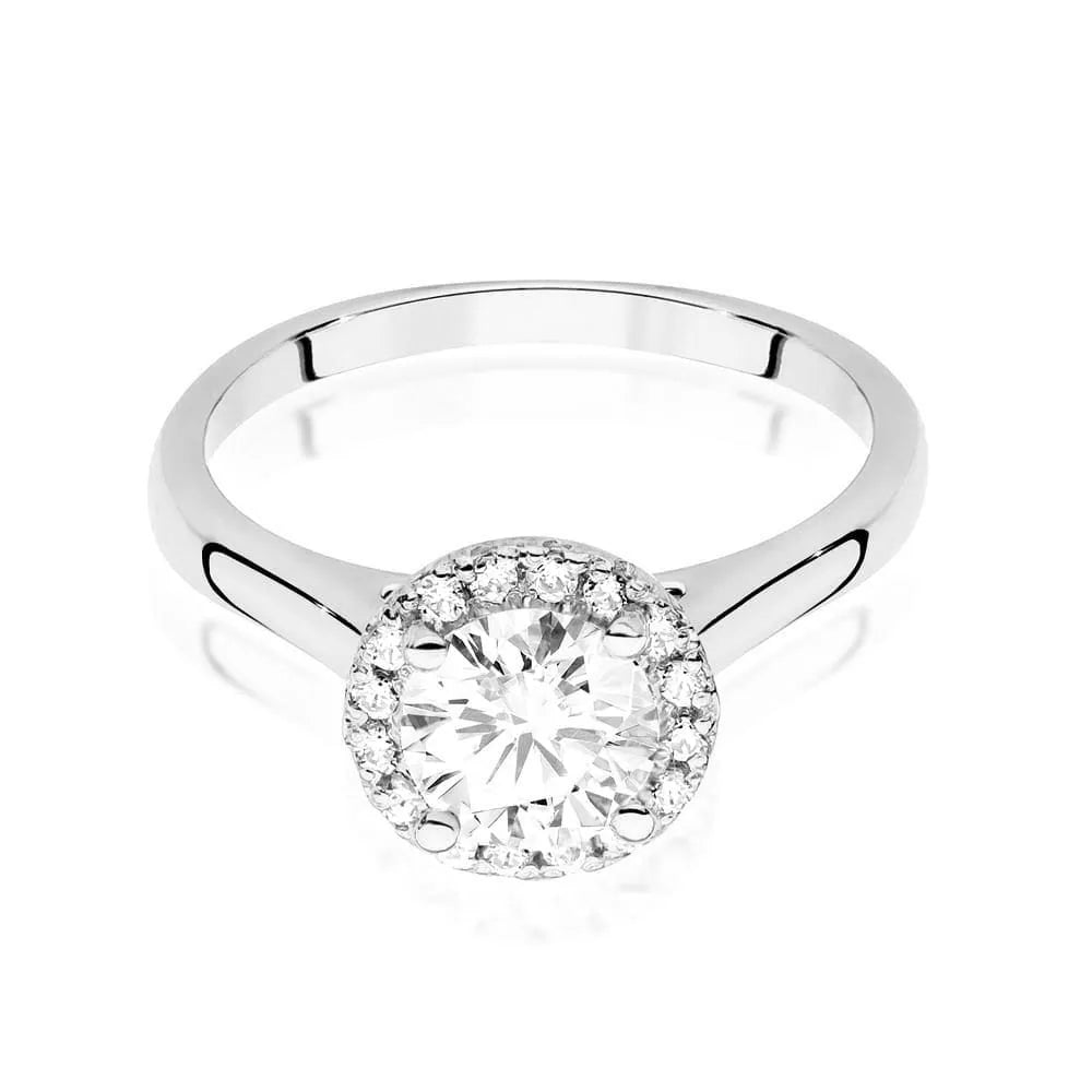 zlatý prsteň s diamantom 0,70 ct a postrannými diamantmi 0,138 ct w0550-diw-03