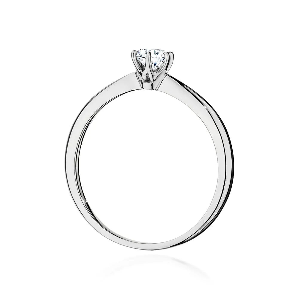 zlatý prsteň s diamantom 0,40 ct w0553-diw-01
