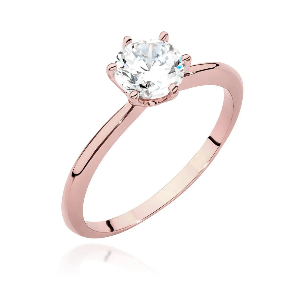 zlatý prsteň s diamantom 1,00 ct w0553-diw-04