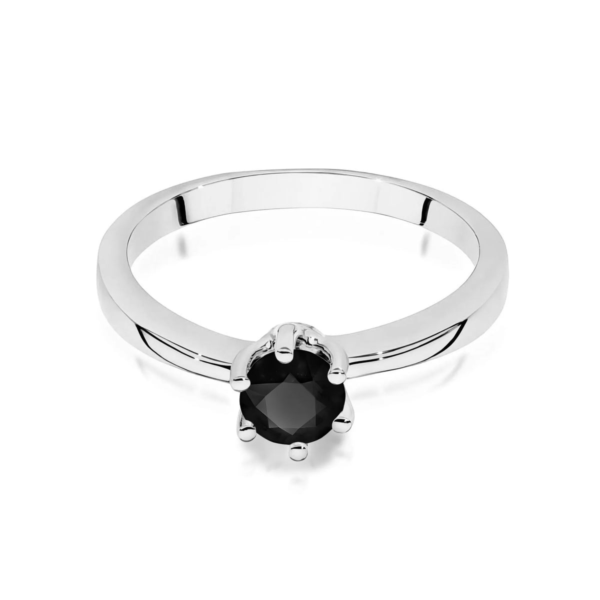 zlatý prsteň s 0,50 ct čiernym diamantom w0563-dib-01