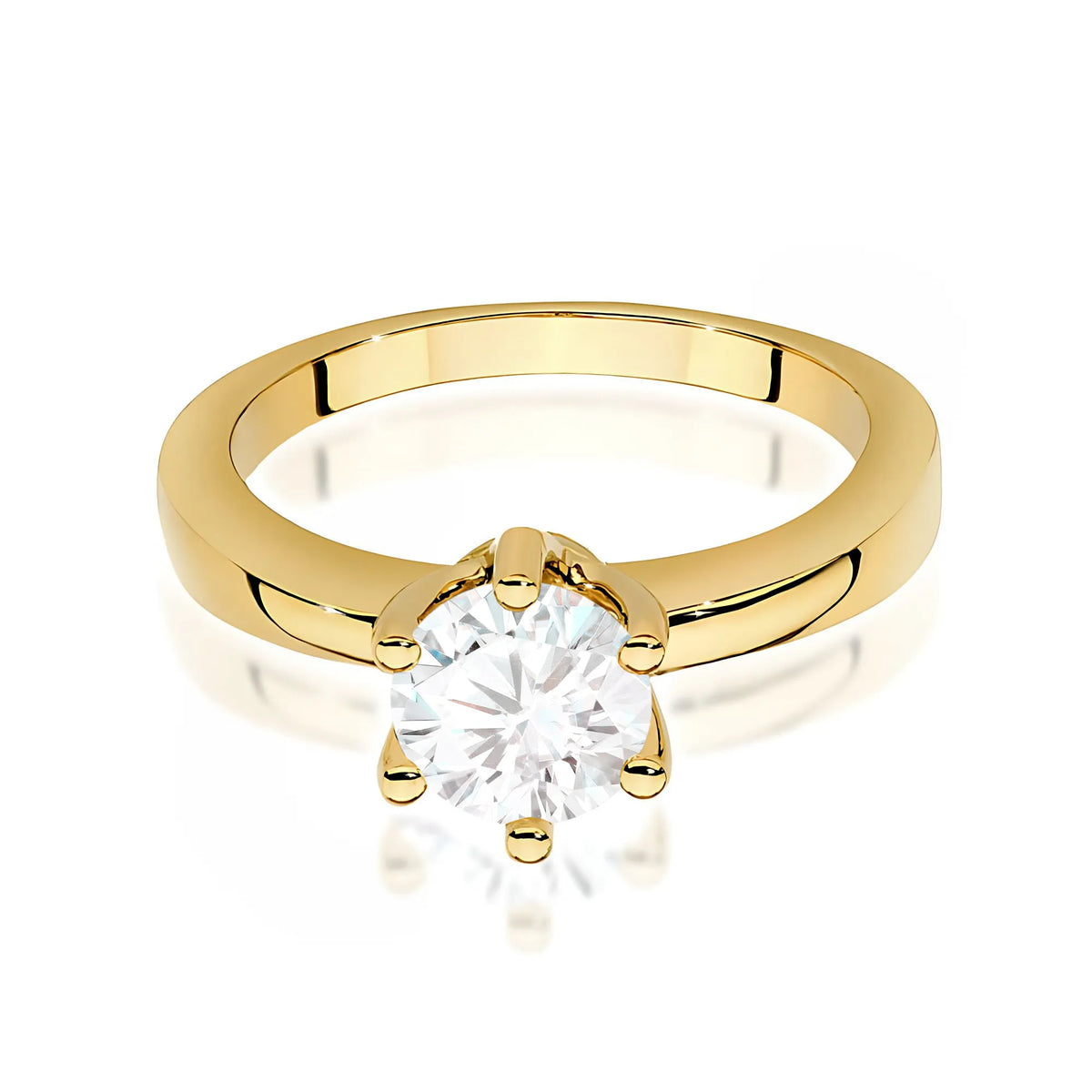 zlatý prsteň s diamantom 1,00 ct w0563-diw-04