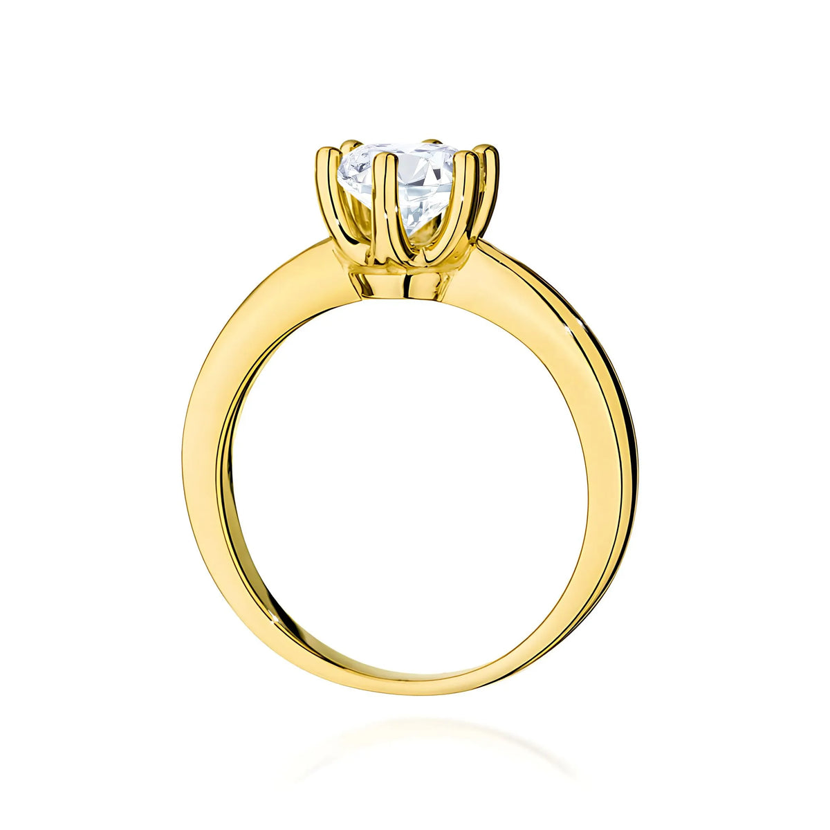 zlatý prsteň s diamantom 1,00 ct w0563-diw-04