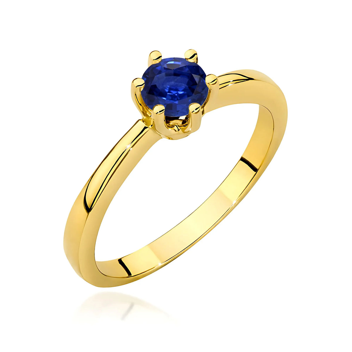 zlatý prsteň so zafírom 0,50 ct w0563-sab-01