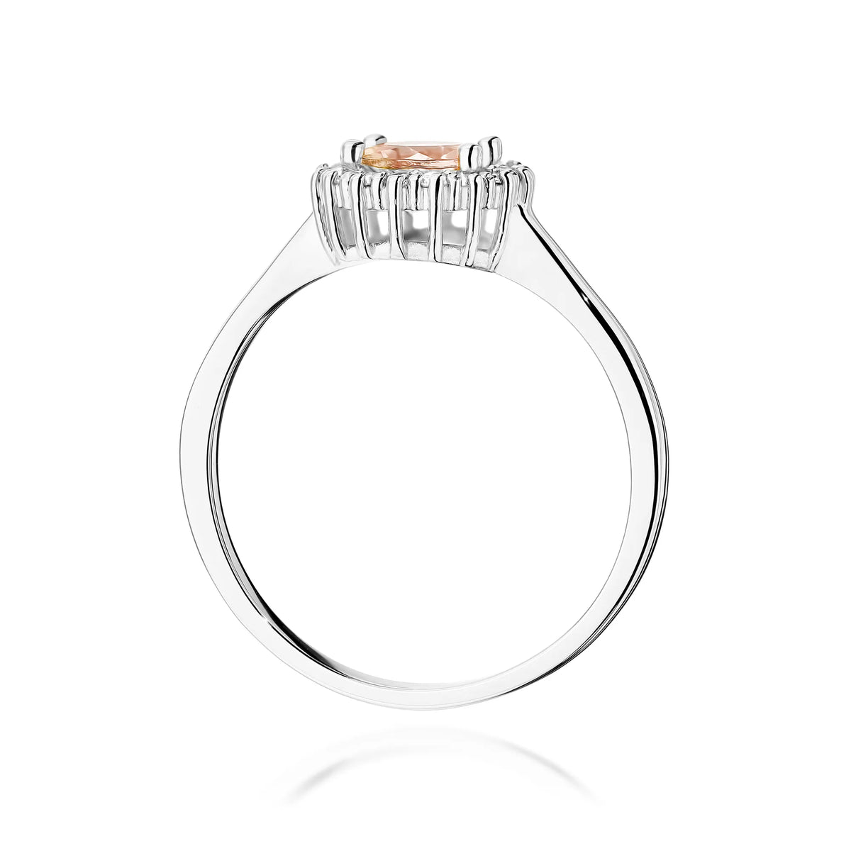 zlatý prsteň s 0,40 ct morganitom a 0,14 ct diamantmi w0572-mop-01