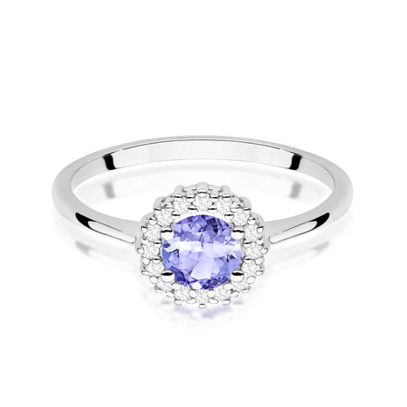 gold-ring-050ct-tanzanite-and-diamonds-flower